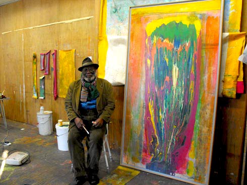 Frank Bowling, British Artist