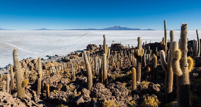 Uyuni salt flats Bolivia