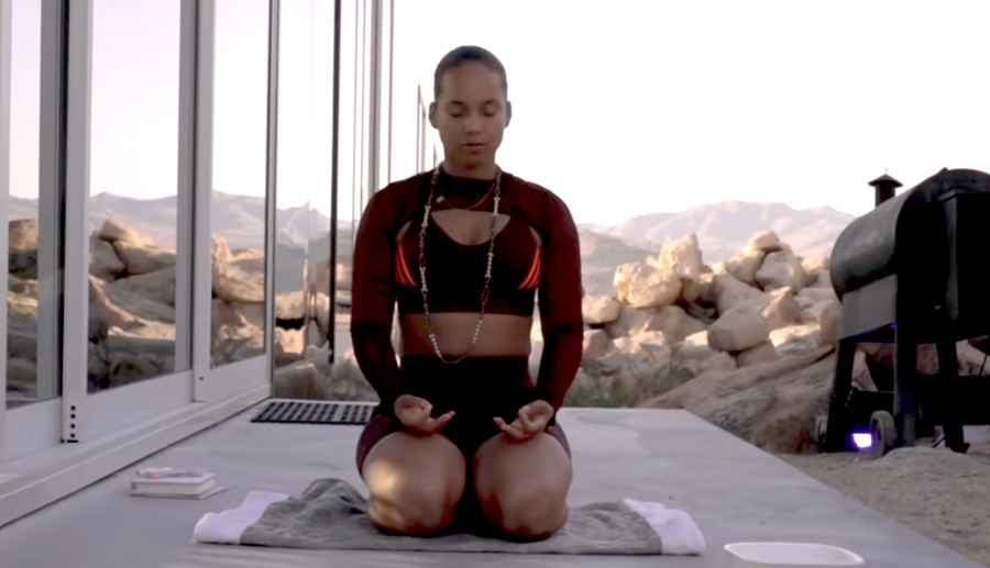 meditate, Alicia Keys and Deepak Chopra