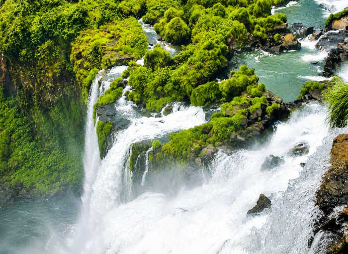 Iguazu falls view