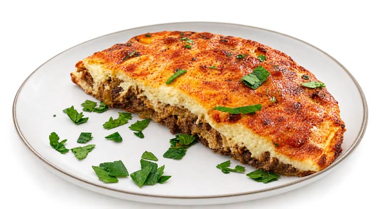 Albanian lamb meat casserole